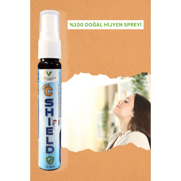 C Shield Doğal Dezenfektan Sprey 25ml